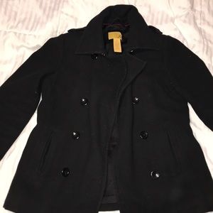 Black coat perfect for spring and fall